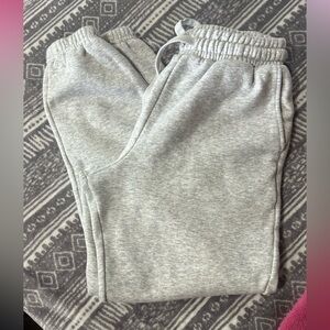 Fabletics Light Gray Drawstring Joggers